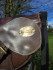 Repurposed Handmade Bag with stirrup Leather Handle
